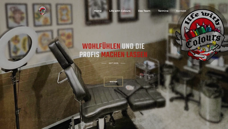 Life With Colours Tattoo Leipzig