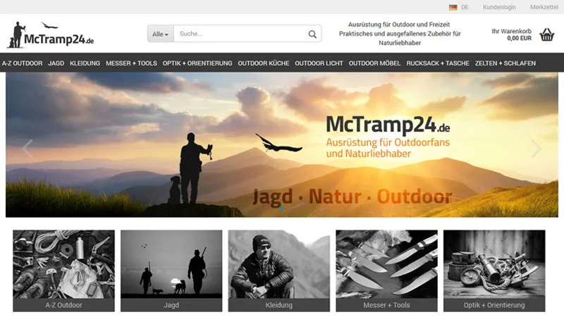 McTramp24 Outoor-Shop