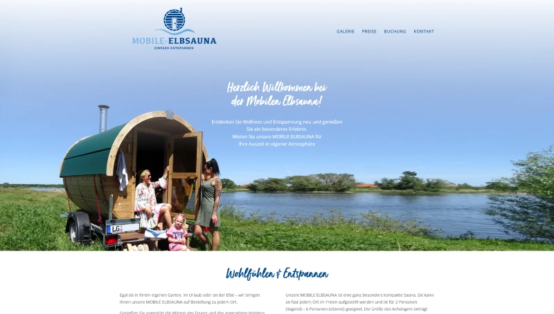 Mobile Elbsauna
