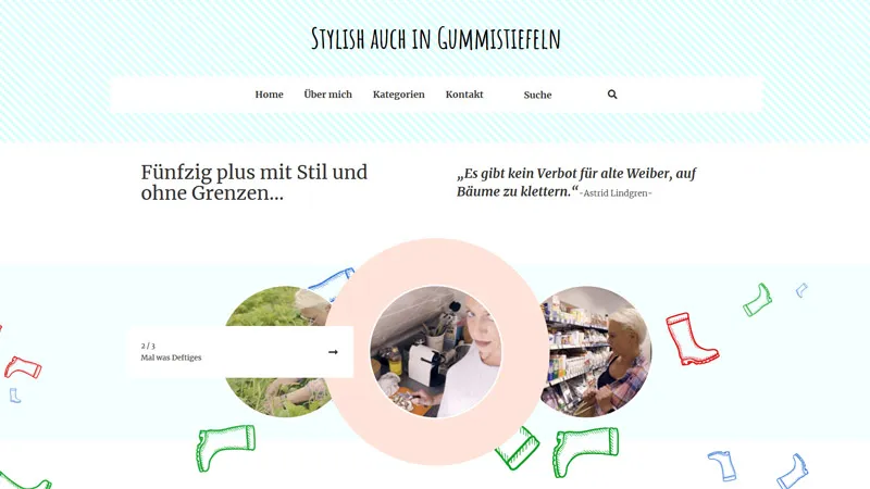 STAIGU Stylish auch in Gummistiefeln